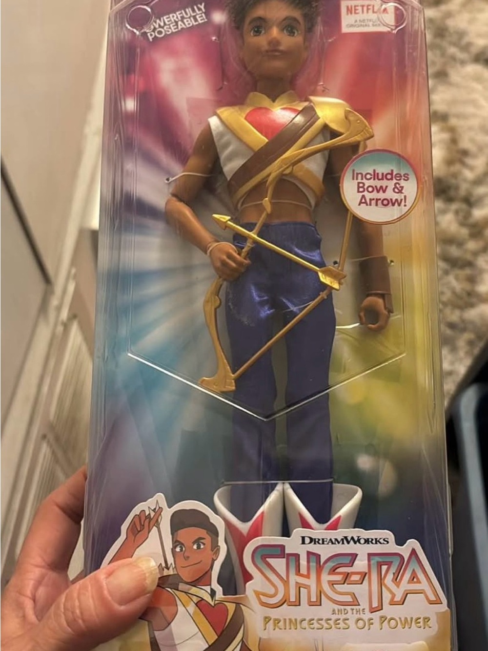 DreamWorks She-Ra Male Archer Doll - Blue & Gold